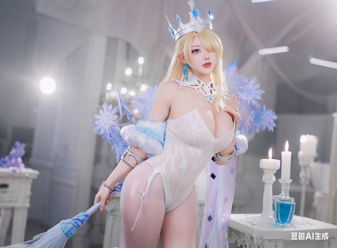 《棕色尘埃2》新主题服装“冰雪女王”公开，威廉明娜 COS作品再度亮相