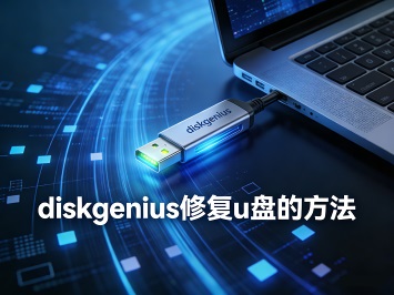 diskgenius修复u盘的方法