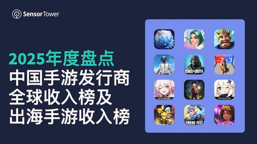 2025 中国手游发行商榜：腾讯夺冠，细分赛道崛起