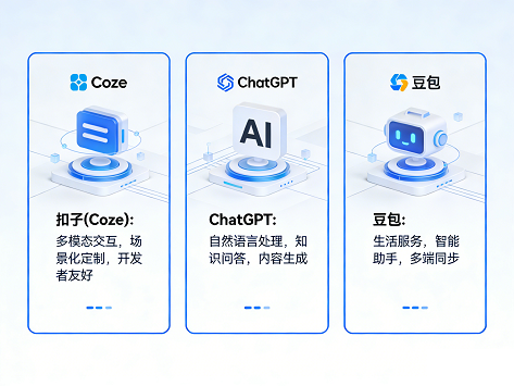 扣子和 ChatGPT 有什么不同？一文看懂