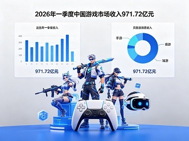 一季度游戏市场收入近千亿 增长超 13%