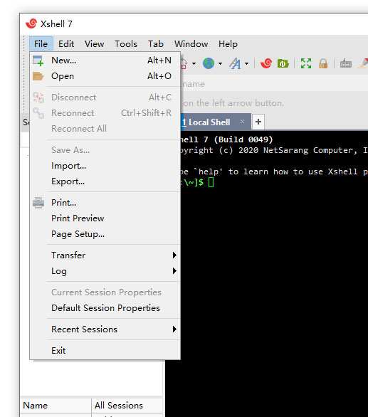 xshell7绿色版