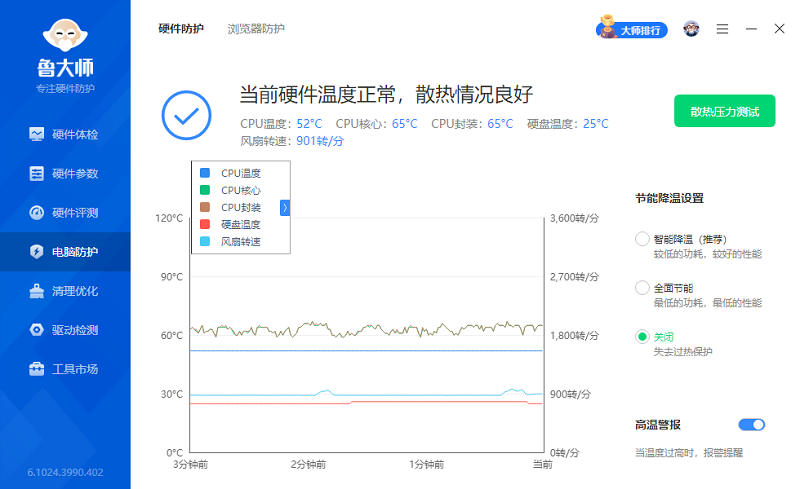鲁大师截图